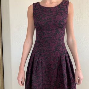 Maroon/purple dress